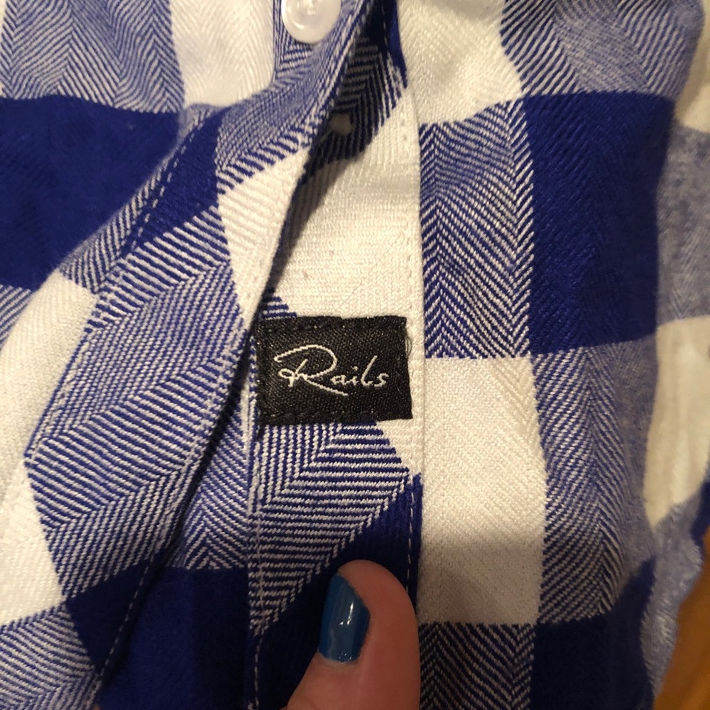 Rails Hunter Button Down Sz Xs - image 4